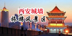 日韩美女叉逼视频中国陕西-西安城墙旅游风景区